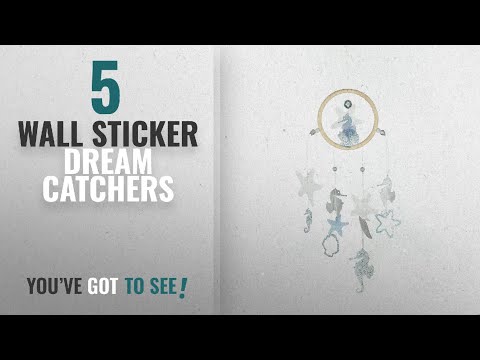 Top 10 Wall Sticker Dream Catchers [2018 ]: Roser Life Dream Catcher Handmade Wall Hanging Blue