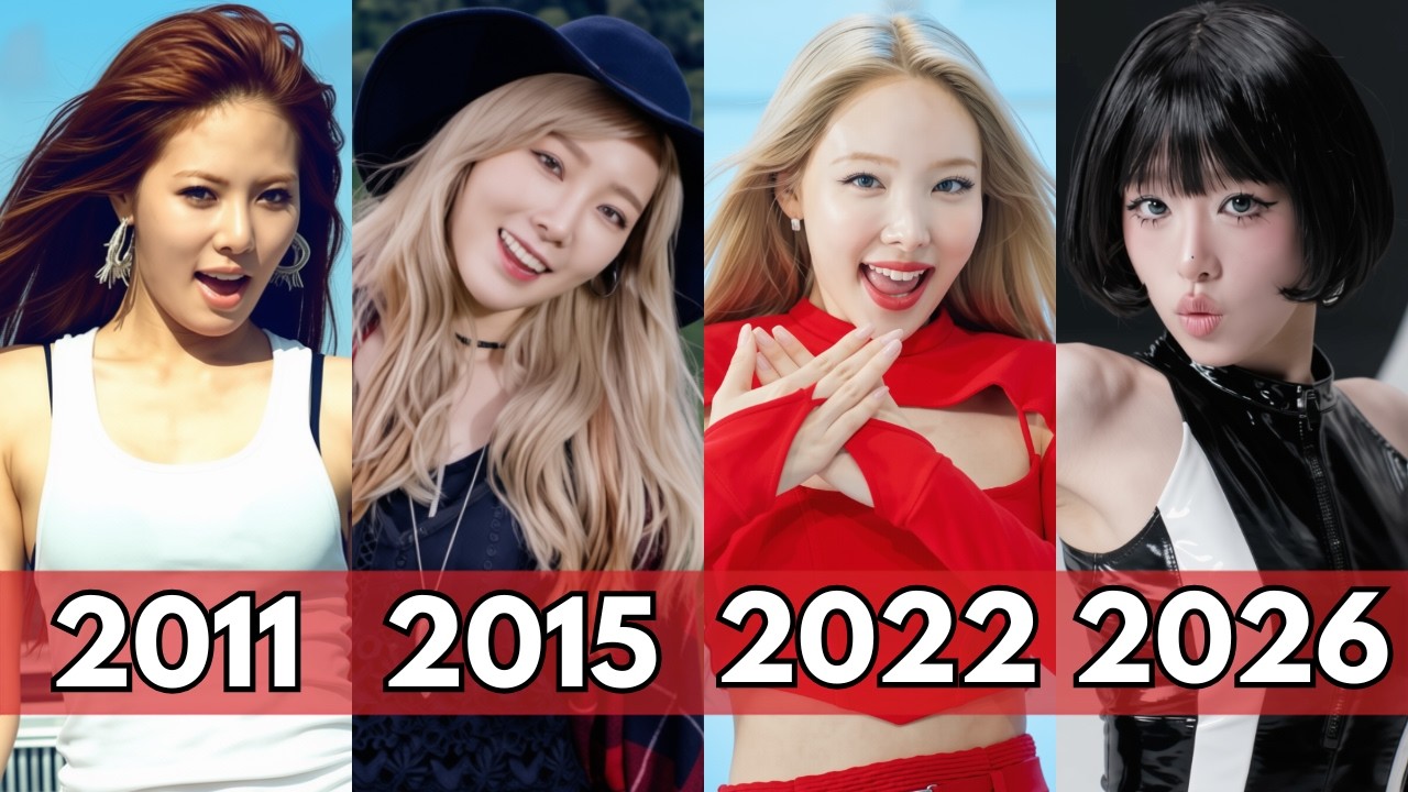 TOP 10 MOST VIEWED K-POP FEMALE SOLO ARTISTS OF EACH YEAR - (2009 to 2026)