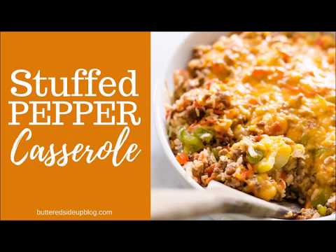 Stuffed Pepper Casserole