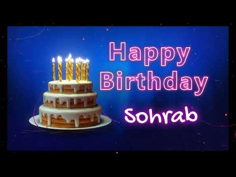The Best Birthday Surprises for Sohrab | Happy Birthday To Sohrab