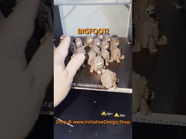 Vídeo relacionado con Bigfoot - Juego de figuras decorativas de monos místicos (3 piezas, 11 cm)
