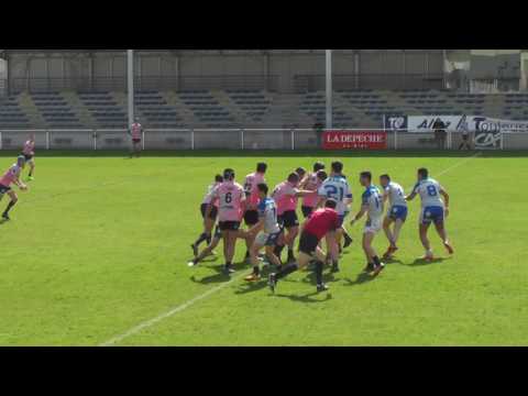 2017.03.11 TO XIII - ILLE U20 Nationaux 1/4 Coupe Tarbouriech (1MT)