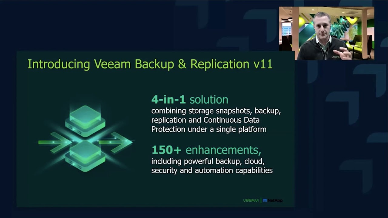 Discover the Ultimate in Uptime with Continuous Data Protection: Exciting Updates from Veeam and NetApp video