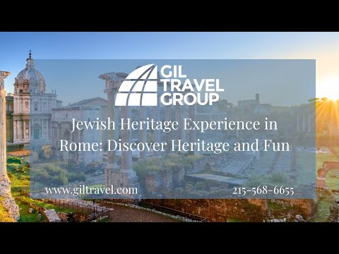 Jewish Heritage Experience in Rome: Discover Heritage and Fun