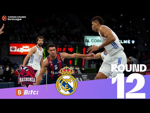 Real routs Baskonia on the road! | Round 12, Highlights | Turkish Airlines EuroLeague