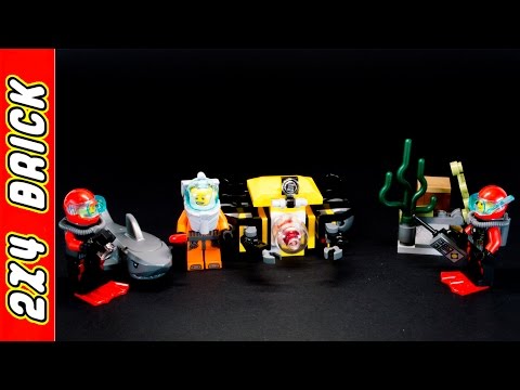 Vidéo LEGO City 60091 : Ensemble de démarrage sous-marin