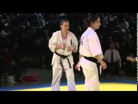 Sam Williams (Wales) v Irina Valieva (Russia) Ladies Heavyweight Semi Final 2013