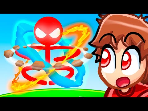 I Unlocked God Mode In Stick Fight With MY CRAZY FAN GIRLS...