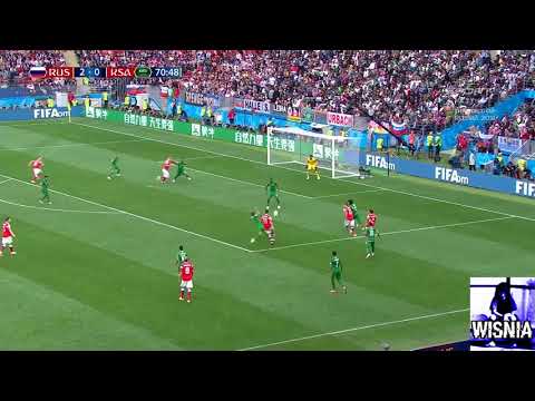 Rosja vs Arabia Saudyjska 5:0 MŚ 2018 - Skrót PL KOMENTARZ ᴴᴰ