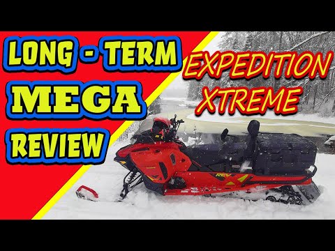SKI DOO EXPEDITION EXTREME REVIEW-LONG TERM #Snowmobile #PowerSports