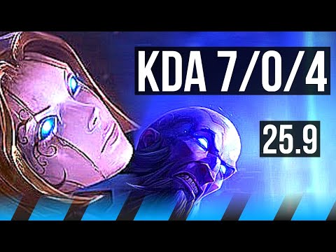 ORIANNA vs RYZE (MID) | 7/0/4, 68% winrate, Godlike | EUW Master | 25.9