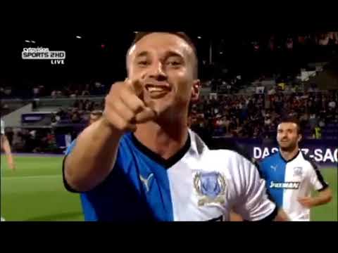 austria wien vs apollon limassol goals from all angles