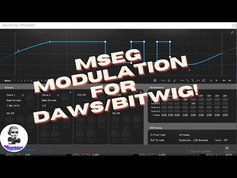 A plugin that can add MSEG modulation capabilities to Bitwig 4.3?