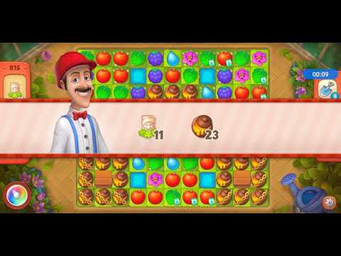 #Gardenscapes HARD LEVEL 815