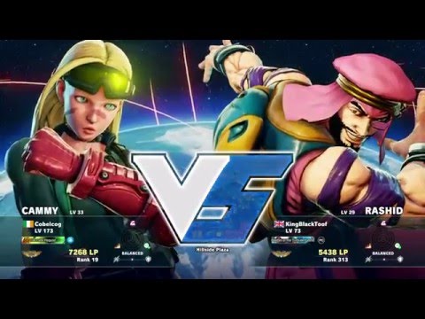 SFV - Cobelcog (Cammy) Vs KingBlackToof (Rashid)