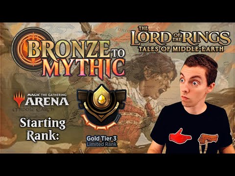 🥇 Bronze To Mythic: Episode 5 - Starting Rank: Gold 3 - (MTG Arena: Lord Of The Rings)