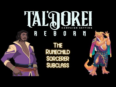 Tal'Dorei Reborn Runechild Sorcerer | Shaun Gilmore Subclass! | New Subclasses Coverage | Undrlvld