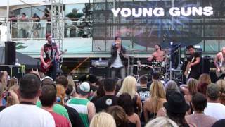 Young Guns "Winter Kiss" Shiprocked Cruise 2014, NCL Pearl 1/29/14 live concert