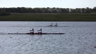 preview picture of video 'Damen raceroei regatta 2014'