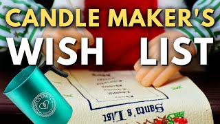 Candle Maker's Shopping List for Christmas (or whenever) // Must-Have Supplies for Candle Making