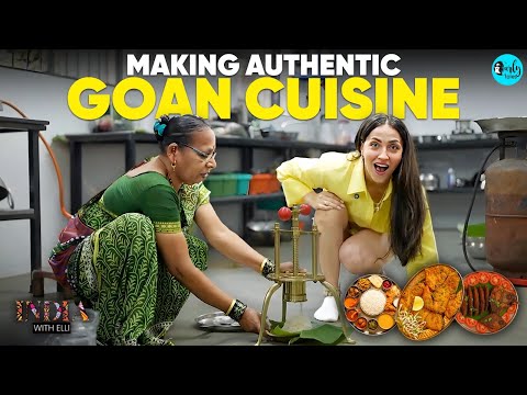 This is the REAL Goan Food! (Not What You Usually Eat On Your Goa Trip!) | India With Elli S5 in Goa