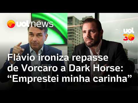 Flávio Bolsonaro ironiza sobre recursos de Vorcaro: ‘Meu papel era emprestar minha carinha’