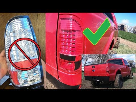 MAKE YOUR OWN CUSTOM TAIL LIGHTS - Roll Pan Install (6.4 CH 4)