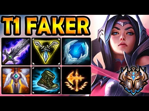 T1 Faker IRELIA vs GALIO - Ranked Korea ✔️