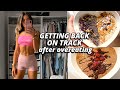 GETTING BACK ON TRACK | what to do AFTER overeating/binging