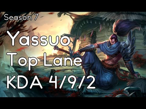 Yassuo - Yasuo vs JarvanIV - NA - Gameplay Highlight S7