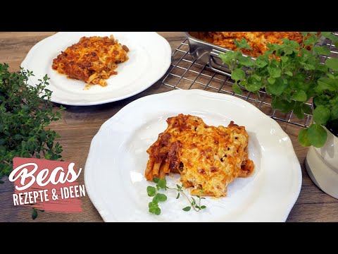 Genialer Nudelauflauf: Ofen Makkaroni alla Mamma Bea ohne Fix