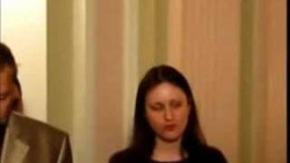 Наталья Воротникова поздравляет победителя и финалистов БЭ-3