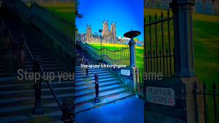 Taking steps through history, the Playfair Steps never disappoint💜🏴󠁧󠁢󠁳󠁣󠁴󠁿💜 #edinburgh#shorts #viral