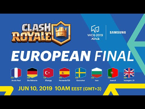 [ENG] WCG 2019 Xi'an - Clash Royale European Final (2019-06-10)