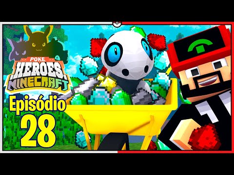 Minecraft POKÉHEROES #28 - WEALTH FOR OUR GREATEST ARMOR | PIXELMON