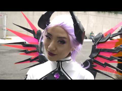 Stella Chuu Shows Off Her Overwatch Cosplay at NYCC 2016 - IGN Access