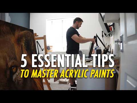 Learn Acrylic Painting Fast ( 5 Tips That Work)