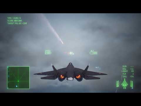 Ace Combat 7 Skies Unknown Lightning Gunther Peninsula Gameplay