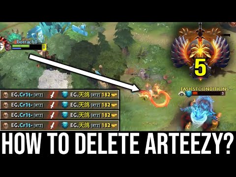How to delete ARTEEZY Rank TOP 5 Dota 2?
