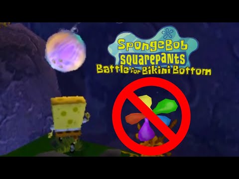 [TAS] SpongeBob: Battle for Bikini Bottom without collecting a shiny object