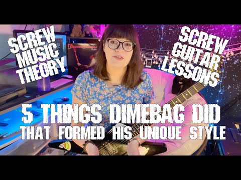 Dimebag Darrell's wild guitar philosophy