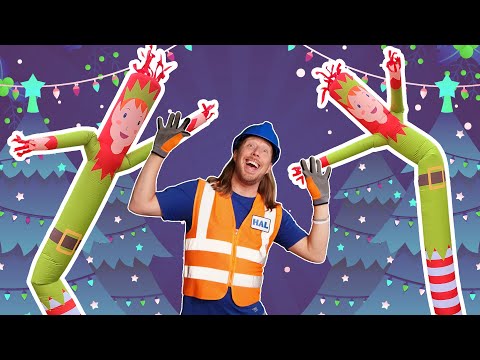 Awesome Christmas Elf with Handyman Hal | Wind Dancer Elfs - Kingdom Kids Zone, Sing With Me - Handyman Hal - Music for Kids