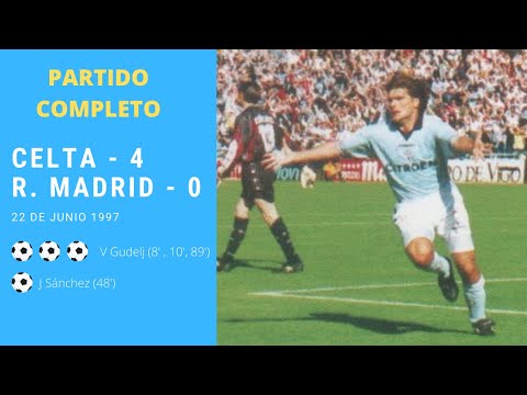 Partido completo | CELTA de Vigo - Real Madrid [4-0] (Temporada 1996/97)