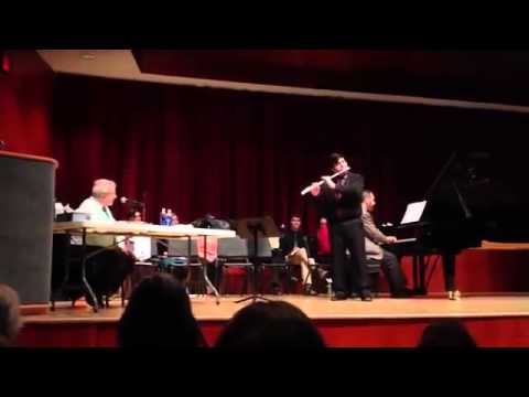 Sir James Galway masterclass @UNCSA (Mignon Fantaisie) Part -2
