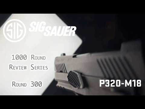 Sig Sauer P320-M18 | 1,000 Round Review Series | Round 300 Update!