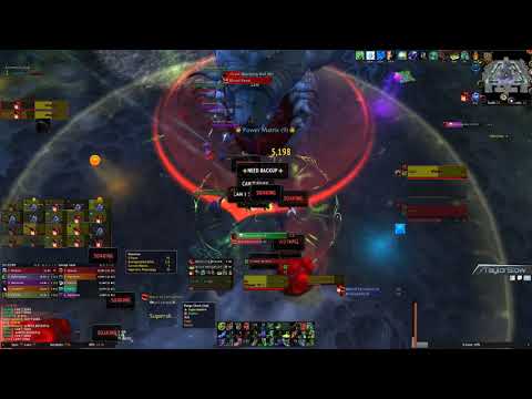 keeptrying Vs Uldir G'huun Mythic - Disc Priest/ Demon Hunter POV