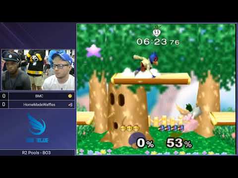 Shine 2017 SSBM - BMC (Peach) vs. HomeMadeWaffles (Falco) - Melee Round 2 Pools