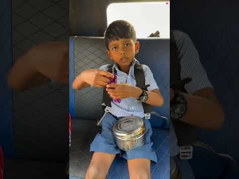 Unbelievable Mother check son lunchbox after come back school 🤯