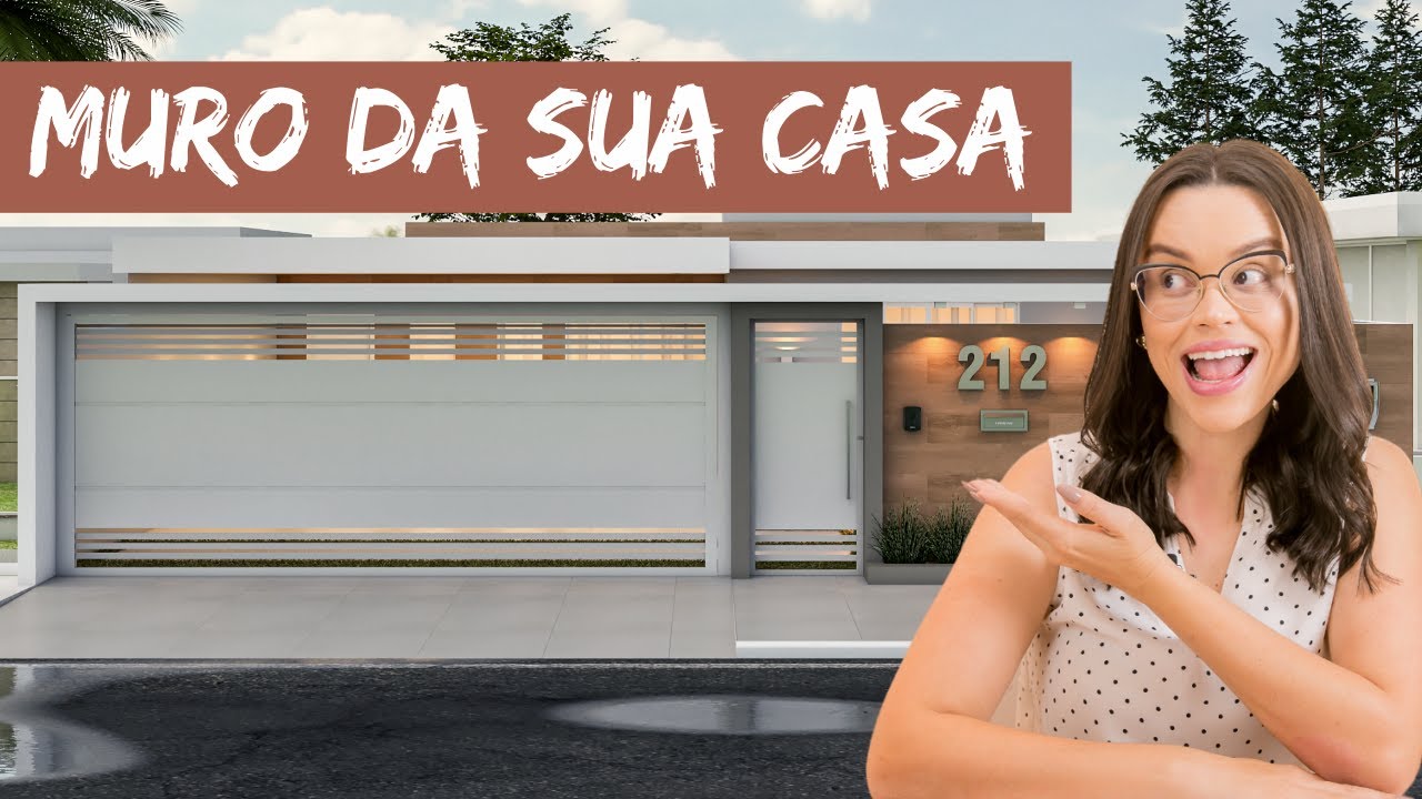 9 TRUQUES para o MURO da SUA CASA - Mariana Cabral