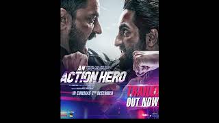 An Action Hero Ayushmann Khurrana, Jaideep A (Official Trailer Link In Description)